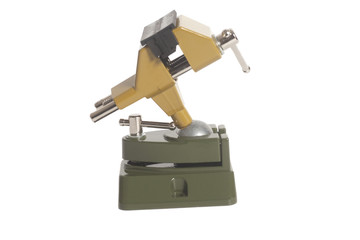Metal table vise clamp