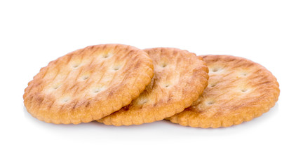 Biscuits isolated on a white background