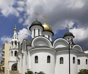 Fototapeta na wymiar Cathedral of Our Lady of Kazan in Havana. Cuba