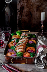 Roast Pork with Apples