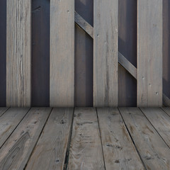 rustic emty room for background with texture and structure