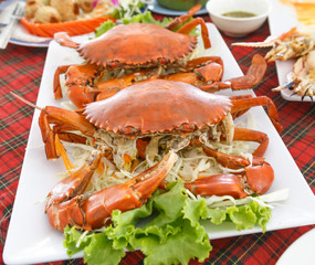 Steamed Crab