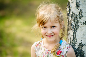 smiling little girl