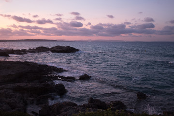 pôr-do-sol Formentera