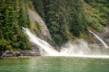 Flowing Alaskan waters