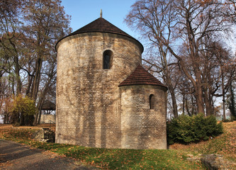 Fototapeta na wymiar Rotunda - St. Nicholas Church in Cieszyn. Poland