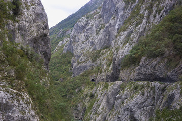 Fototapeta na wymiar mountains of Montenegro