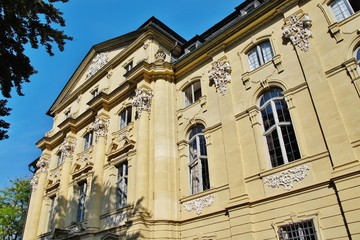 Fototapeta na wymiar Kloster Oberzell bei Würzburg, Herrenhaus