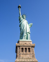 Obraz na płótnie Canvas Statue of Liberty - Liberty Island, New York Harbor, NY, United States, USA