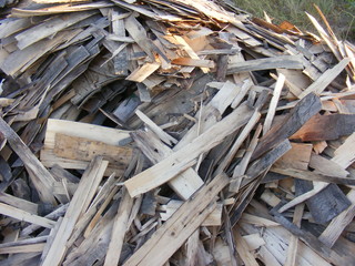 mountain chips, wood