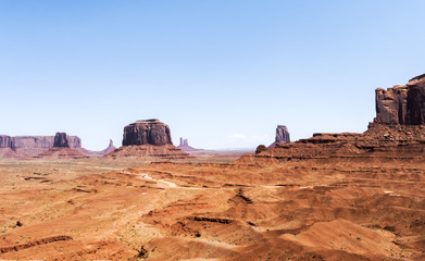 Fototapeta na wymiar Monument Valley - Arizona, USA