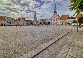 Rydzyna Rynek Główny - Ratusz © sanzios