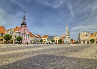 Rydzyna Rynek Główny - Ratusz © sanzios