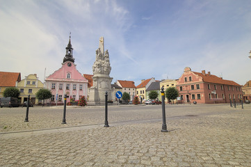 Rydzyna Rynek Główny - Ratusz © sanzios