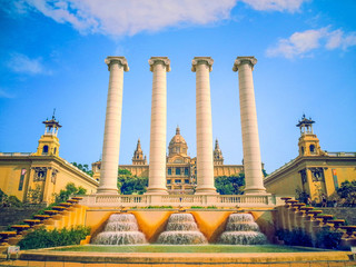 Obraz premium Visiting Barcelona in Spain