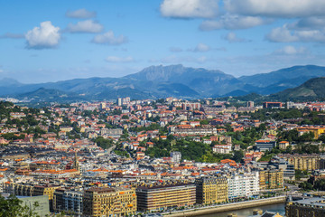 Visiting Saint Sebastien in Spain