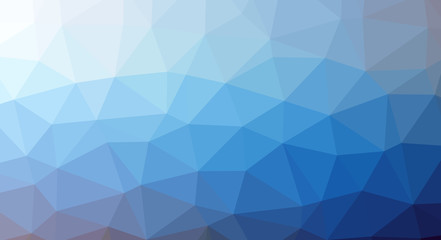 Obraz premium Abstract modern polygonal background based on geometric shapes of triangles of different sizes.