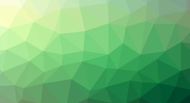 Abstract modern polygonal background based on geometric shapes of triangles of different sizes.