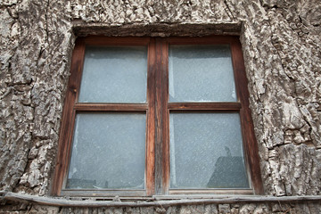 Fototapeta premium Window of an old building