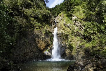 landscape of paradise waterfall