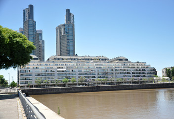 Naklejka premium Puerto madero buildings 