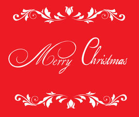 Vector Christmas Frame