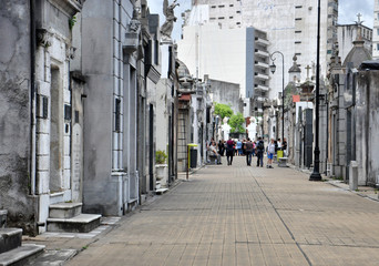 Obraz premium La recoleta cemetery