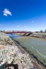 Canal bridge Elwood