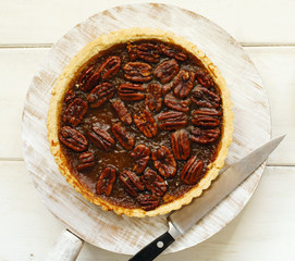 American classic pecan pie