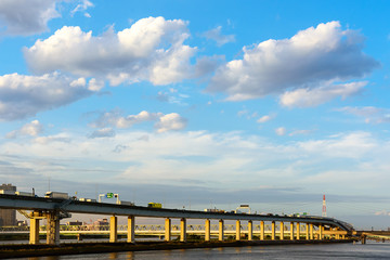 Clouds over Highway