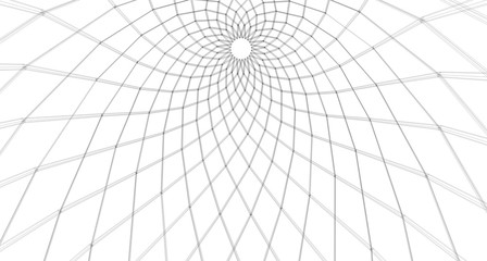 Abstract sketch, Architectural ,Construction ,Wireframe