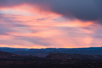 Canyonlands National Park Island in the Sky Trail Hike Landscape