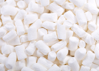 white marshmallows as background