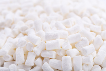 Fototapeta na wymiar white marshmallows as background
