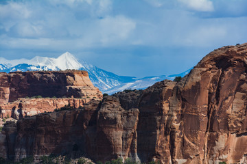 Canyonlands National Park Island in the Sky Trail Hike Landscape