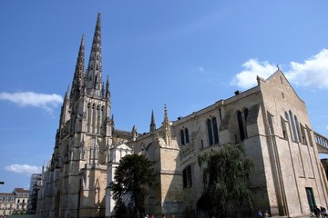 Saint andrew cathedral at Bordeaux