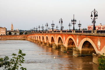 Pont pierre at Bordeaux