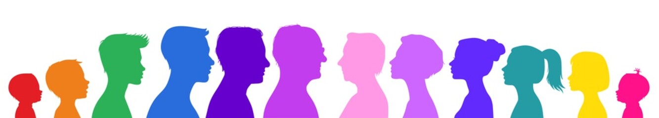 Human life chart. Colorful vector illustration © tatoman