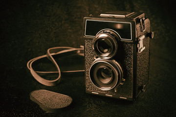 The vintage camera "Fan".