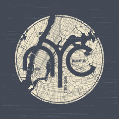 New York t-shirt and apparel vector design, print, typography, poster, emblem.