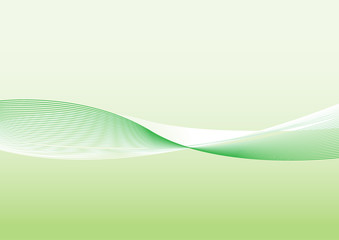 The Green wave vector Abstract background