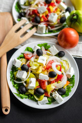 Vegetables and cheese