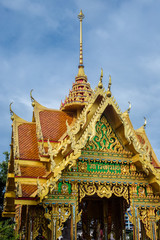 Fototapeta premium Samut Prakan Thailand: Chinese temple at Sam Rong