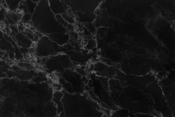 Black marble texture background, abstract marble texture (natural patterns) for design. Black stone floor pattern with high resolution.