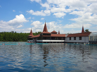 Naklejka premium thermal springs in Europe
