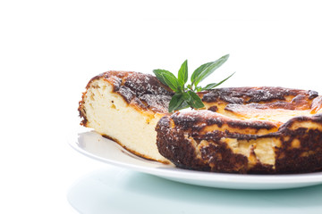 appetizing sweet cottage cheese casserole