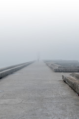 Porto port fog