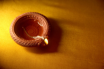 Diwali lamp Indian Festival