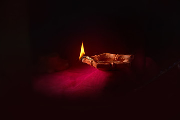 Diwali lamp Indian Festival