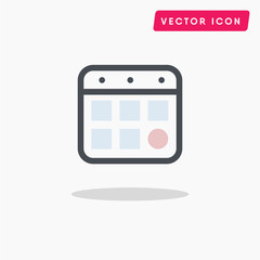 Calendar vector icon